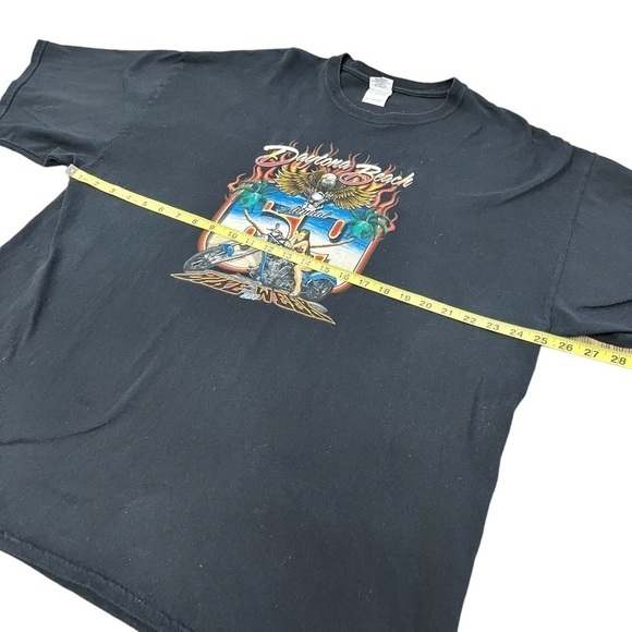 DAYTONA beach bike week 2010 shirt black 2XL sexy girl 69th anniversary - Picture 4 of 7